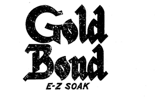 GOLD BOND E-Z SOAK logo