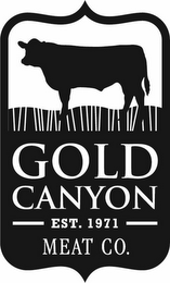 GOLD CANYON MEAT CO. EST. 1971 logo
