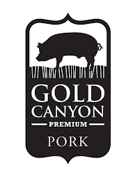 GOLD CANYON PREMIUM PORK logo