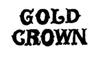 GOLD CROWN logo