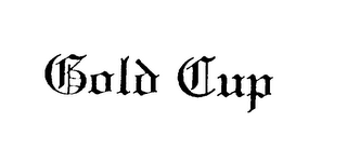 GOLD CUP logo