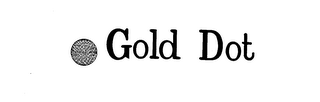 GOLD DOT logo