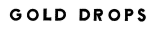 GOLD DROPS logo