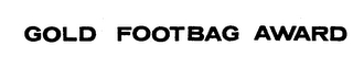 GOLD FOOTBAG AWARD logo