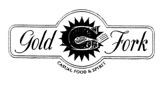 GOLD FORK CASUAL FOOD & SPIRIT logo