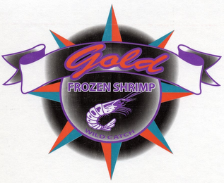 GOLD FROZEN SHRIMP WILD CATCH logo