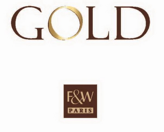 GOLD F&W PARIS logo