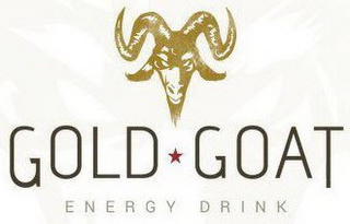 GOLD GOAT ENERGY DRINK logo