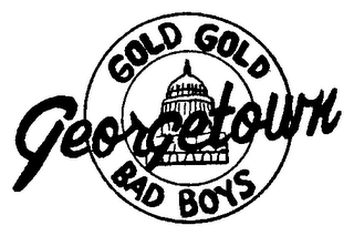 GOLD GOLD GEORGETOWN BAD BOYS logo