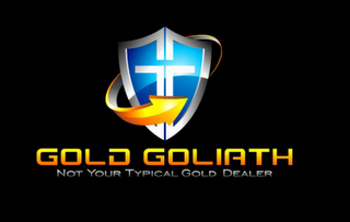 GOLD GOLIATH NOT YOUR TYPICAL GOLD DEALER logo