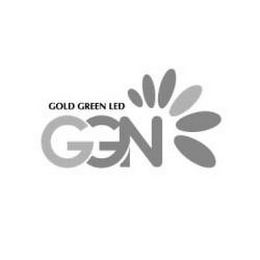 GOLD GREEN LED GGN logo
