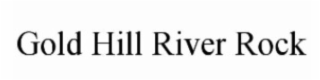GOLD HILL RIVER ROCK logo