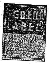GOLD LABEL JOHN A. WATHEW DISTILLERY CO. logo
