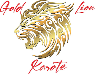 GOLD LION KARATE logo