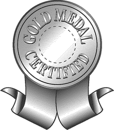 GOLD MEDAL CERTFIED logo