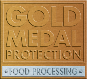 GOLD MEDAL PROTECTION FOOD PROCESSING logo