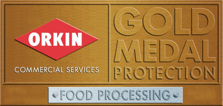 GOLD MEDAL PROTECTION ORKIN FOOD PROCESSING COMMERCIAL SERVICES logo