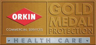 GOLD MEDAL PROTECTION ORKIN HEALTH CARE COMMERCIAL SERVICES logo