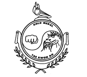 GOLD MEDAL TAE KWON DO logo