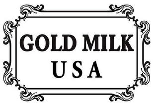 GOLD MILK USA logo