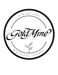 GOLD MINE NATURAL FOODS SINCE 1985 logo