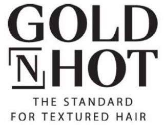 GOLD N HOT THE STANDARD FOR TEXTURED HAIR logo