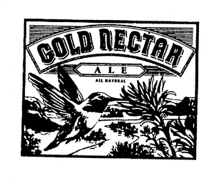 GOLD NECTAR ALE ALL NATURAL logo