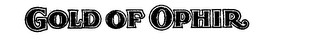 GOLD OF OPHIR logo