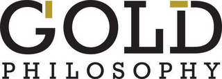 GOLD PHILOSOPHY logo