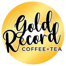 GOLD RECORD COFFEE + TEA logo