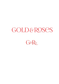 GOLD & ROSES G&RO logo