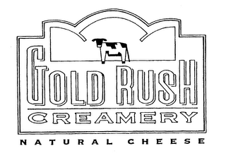 GOLD RUSH CREAMERY NATURAL CHEESE logo