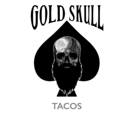 GOLD SKULL TACOS logo