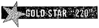 GOLD STAR "220" logo
