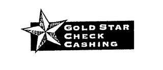 GOLD STAR CHECK CASHING logo