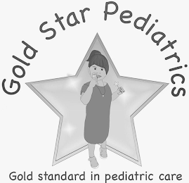 GOLD STAR PEDIATRICS GOLD STANDARD IN PEDIATRIC CARE logo