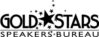 GOLD STARS SPEAKERS BUREAU logo
