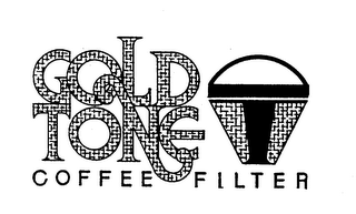 GOLD TONE COFFEE FILTER logo