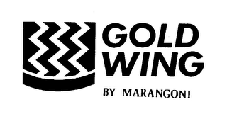 GOLD WING BY MARANGONI logo
