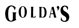 GOLDA'S logo