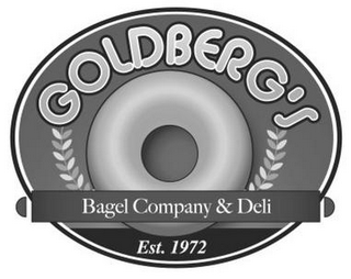 GOLDBERG'S BAGEL COMPANY & DELI EST. 1972 logo