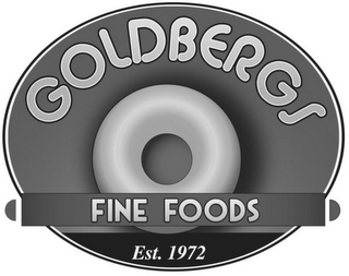 GOLDBERGS FINE FOODS EST. 1972 logo