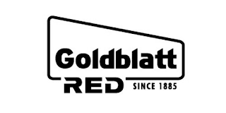 GOLDBLATT RED SINCE 1885 logo