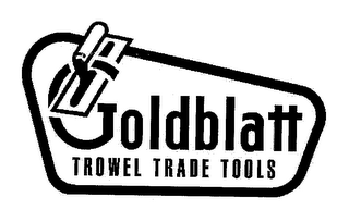 GOLDBLATT TROWEL TRADE TOOLS logo