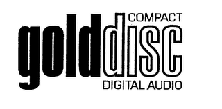 GOLDDISC COMPACT DIGITAL AUDIO logo
