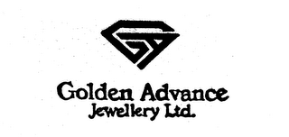 GOLDEN ADVANCE JEWELLERY LTD. GA logo
