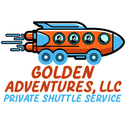 GOLDEN ADVENTURES, LLC PRIVATE SHUTTLE SERVICE logo