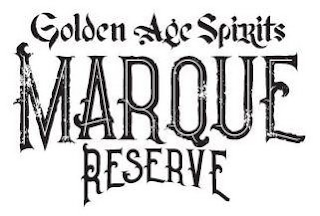 GOLDEN AGE SPIRITS MARQUE RESERVE logo