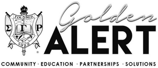 GOLDEN ALERT COMMUNITY · EDUCATION · PARTNERSHIPS · SOLUTIONS FOUNDED 1922 logo