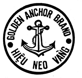 GOLDEN ANCHOR BRAND HIEU NEO VANG logo